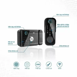 Khóa cửa cổng vân tay Kitos KT-DL04