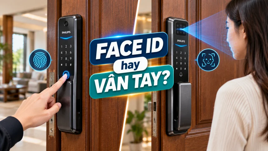 Khóa Face ID Và Khóa Vân Tay: Nên Chọn Loại Nào?