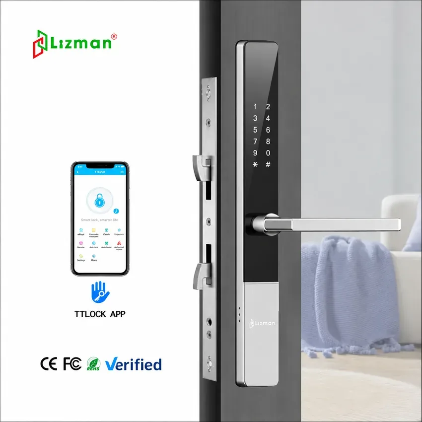 Lizman L208NF dùng cho nhiều loại cửa khác nhau Khóa thẻ từ Lizman L208NF ứng dụng cho nhiều loại cửa