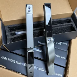 Khoá thông minh cửa nhôm Lizman X6 Face ID kháng nước IP65