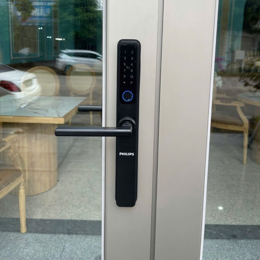 Khoá thông minh cửa nhôm Philips DDL 608