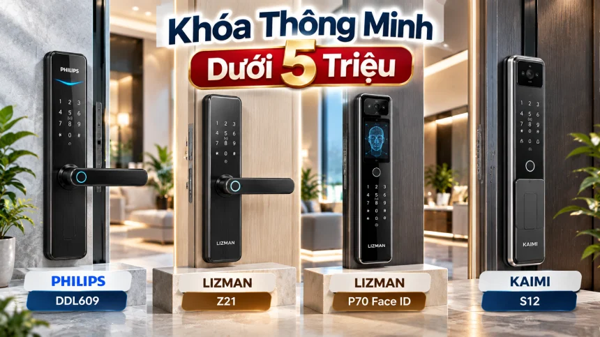 Khóa Thông Minh Dưới 5 Triệu Nên Chọn Loại Nào?