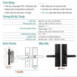 Khóa thông minh KAIMI S12