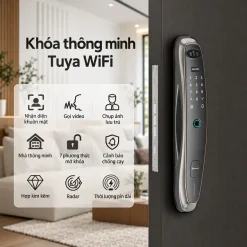 Khóa thông minh Lizman LM-K22 Pro có Face ID