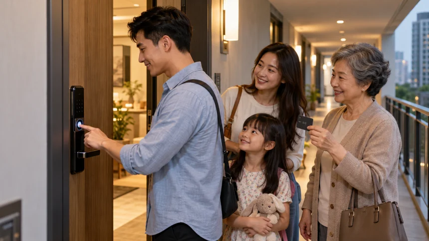 Khoá vân tay cho chung cư nên chọn loại nào? Tư vấn dễ chọn