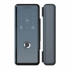 Khoá vân tay cửa kính cường lực Lizman G9 Face ID