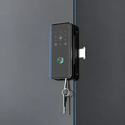 Khoá vân tay cửa kính cường lực Lizman G9 Face ID