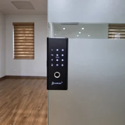 Khoá vân tay cửa kính cường lực Lizman LM-G4