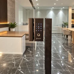 Khoá vân tay cửa kính cường lực Lizman LM-G4