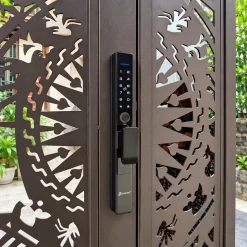 Khoá vân tay cửa nhôm hai mặt Lizman LM-LS400