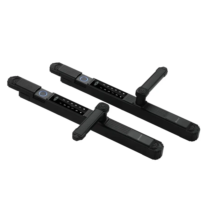 Cận cảnh tay nắm và mặt khoá Lizman LM-T20 Cận cảnh tay nắm và mặt khoá Lizman LM-T20 kháng nước cho cửa nhôm