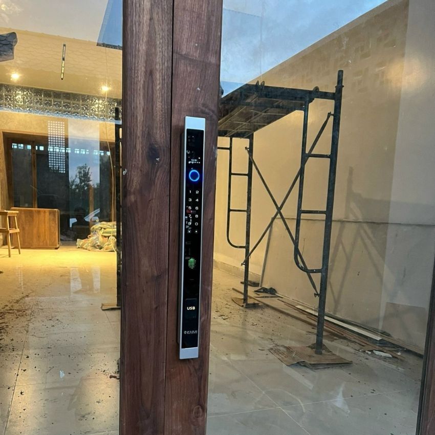 Khóa vân tay cửa nhôm Kaimi CN112