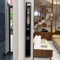 Khóa vân tay cửa nhôm Kassler KL599 VS có Face Id, App wifi