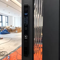 Khóa vân tay cửa nhôm Kassler KL599 VS có Face Id, App wifi