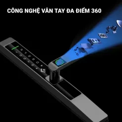 Khóa vân tay cửa nhôm Kitos KT AL630