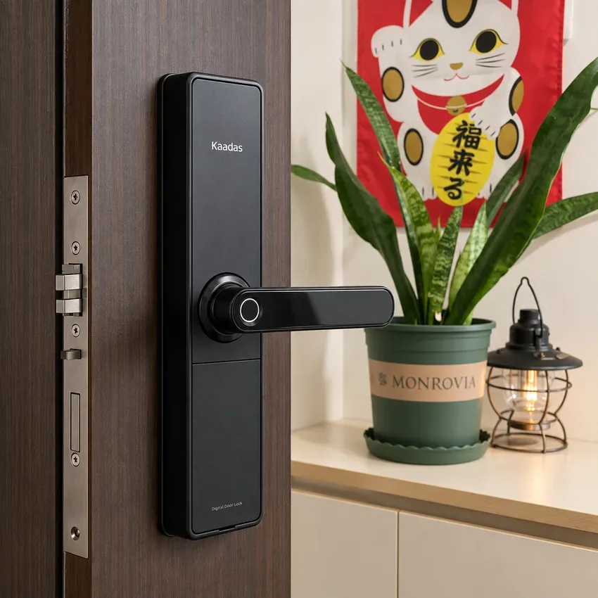 Khóa Kaadas L8-5 cho không gian sống hiện đại Ứng dụng thực tế khóa Kaadas L8-5 tại nhà ở