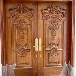Khóa vân tay tân cổ điển cửa đại sảnh Kaimi DS104