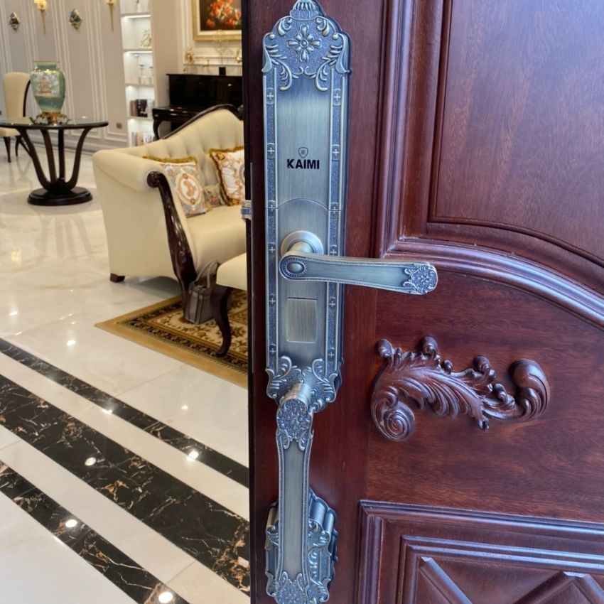 Khóa vân tay tân cổ điển Kaimi DS101 cửa đại sảnh