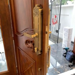 Khóa vân tay tân cổ điển Kaimi DS101 cửa đại sảnh