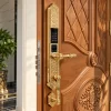 Khóa vân tay tân cổ điển Kassler KL 989 đúc đồng nguyên khối Face ID