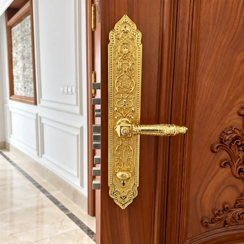 Khóa vân tay tân cổ điển Kassler KL-999 chống cạy phá tốt, bảo vệ an toàn Khóa vân tay Kassler KL-999 chống cạy phá tốt, an toàn