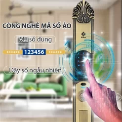 Khóa vân tay tân cổ điển Kitos KT C200