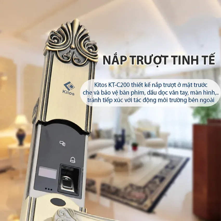 Khóa vân tay tân cổ điển Kitos KT C200
