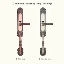 Khóa vân tay tân cổ điển Kitos KT C500
